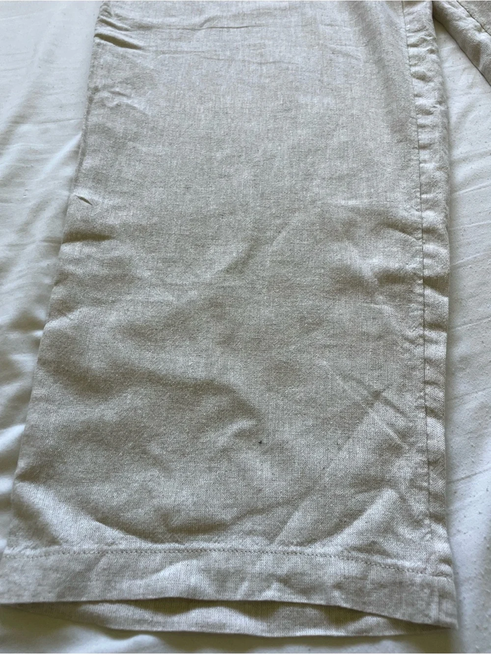 Banana Republic Women's Linen-Blend Drawstring Pants - Light Tan
